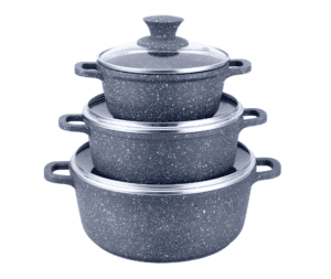 wonderchef granite cookware set