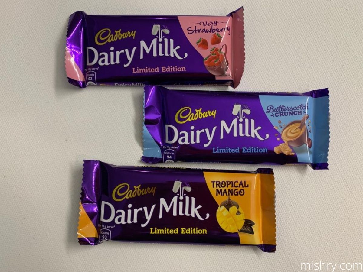 Cadbury Dairy Milk Seasonal Flavors Limited Edition: #FirstImpressions