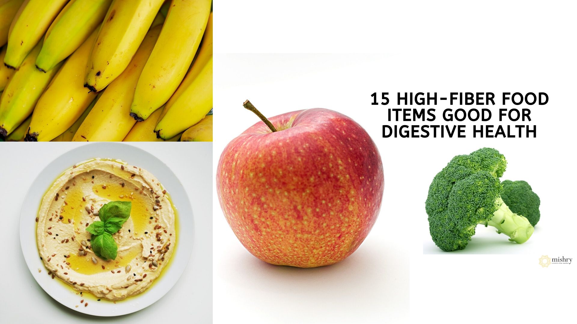 15 high-fiber food items that are good for your digestive health