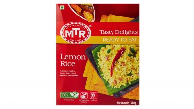 first impressions of mtr lemon rice