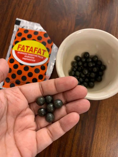 taste test of fatafat digestive pills
