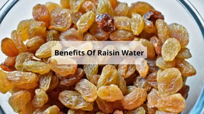 benefits of raisin water for your body