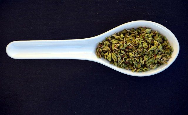 a spoonful of oregano