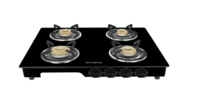 Faber Glass Top 4 Burner Gas Stove