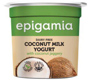 Epigamia Coconut Milk Yogurt With coconut jaggery