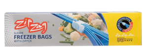 ZIPZAG Plastic Food Storage Re-Usable Bag