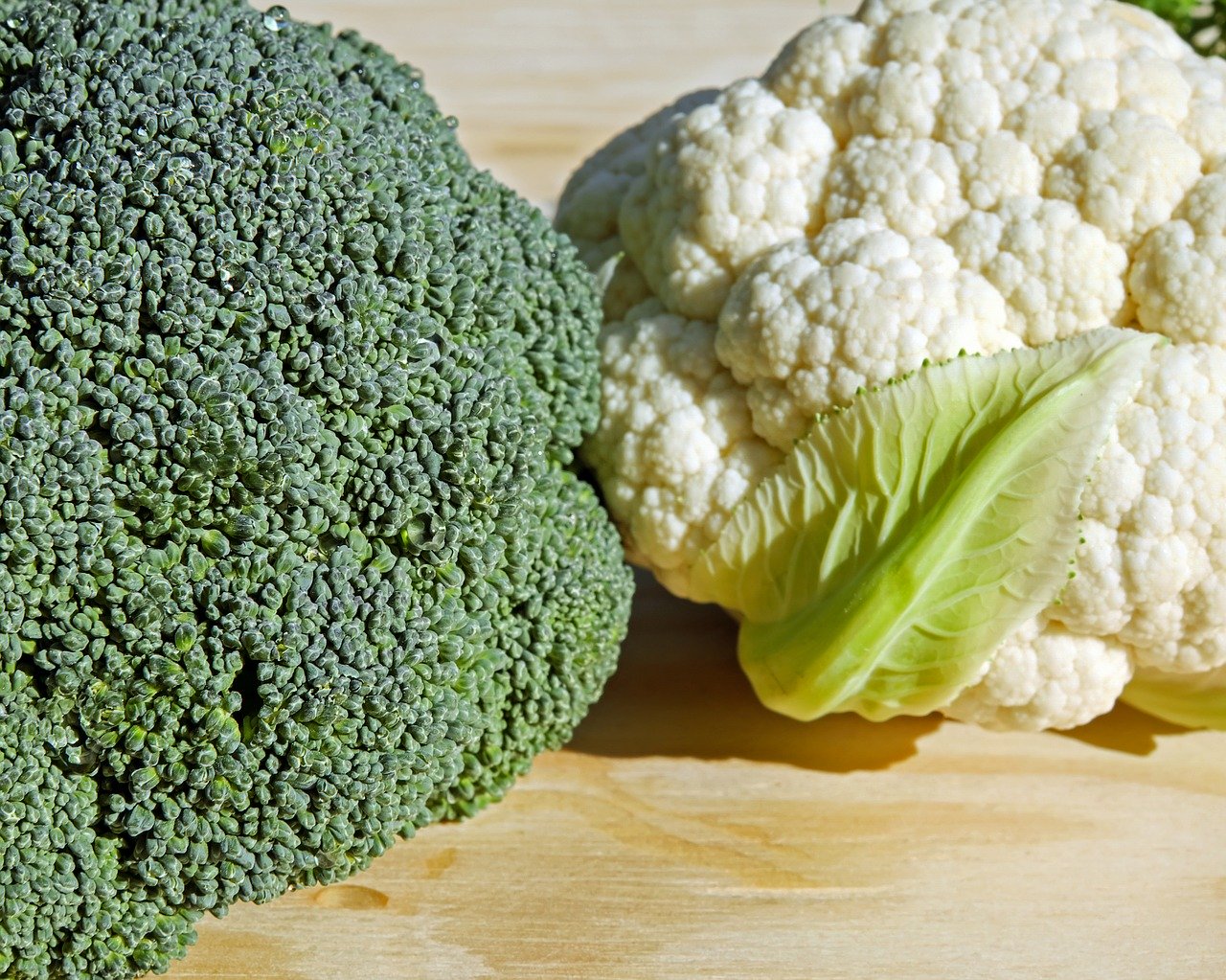 broccoli vs cauliflower