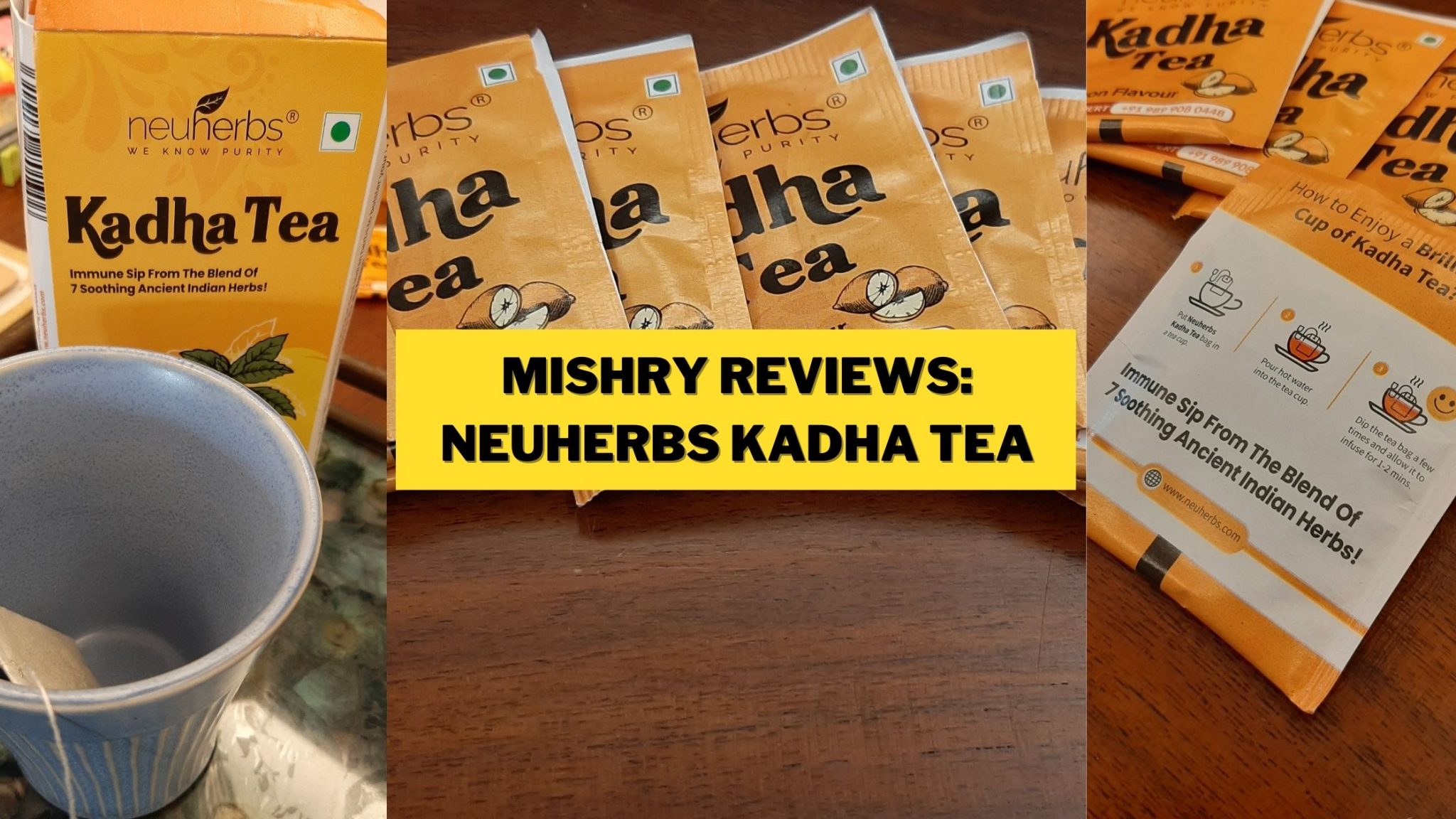 neuherbs kadha tea review