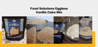 food solutions eggless vanilla cake mix review
