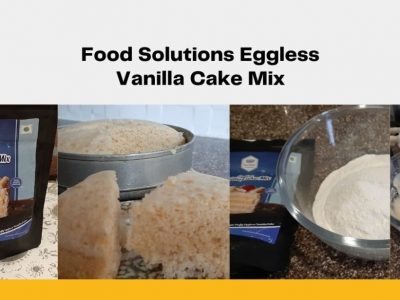 food solutions eggless vanilla cake mix review
