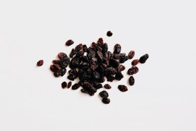black raisins for natural sweetness