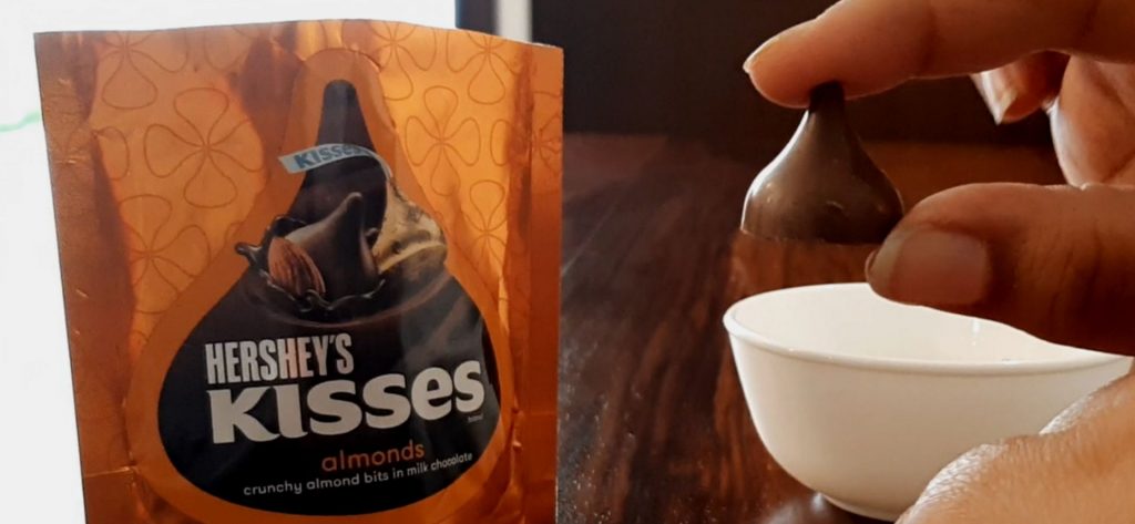 hershey's kisses almonds