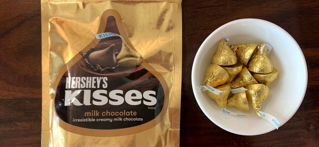 hershey's kisses milk chocolate