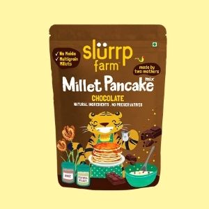 slurrp farm millet pancake chocolate mix
