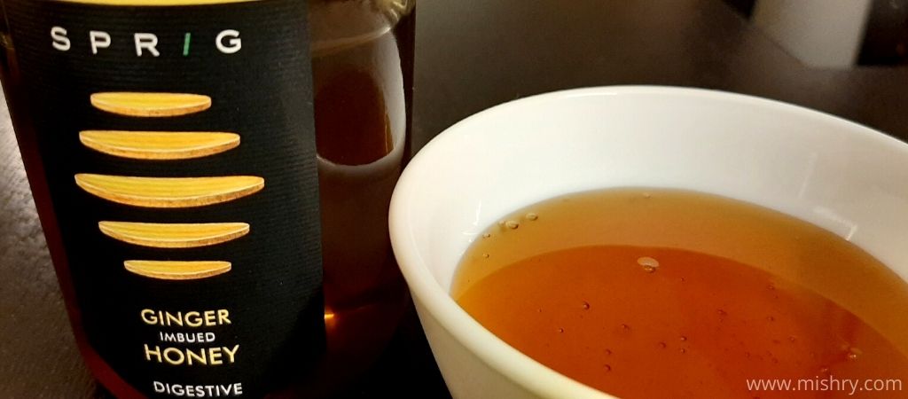 sprig ginger honey ingredient