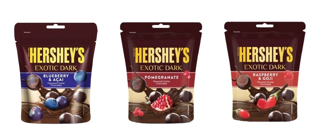 Hershey’s exotic dark chocolates variants