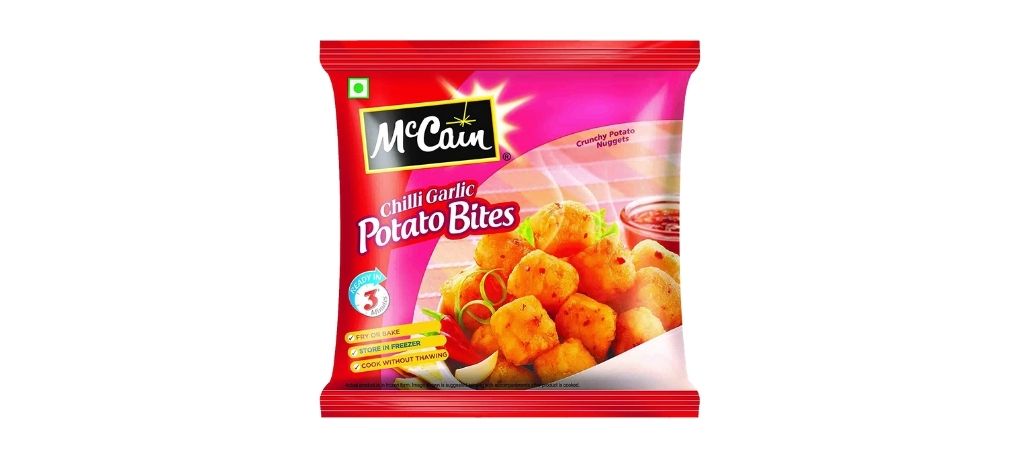 mccain chilli garlic potato bites review