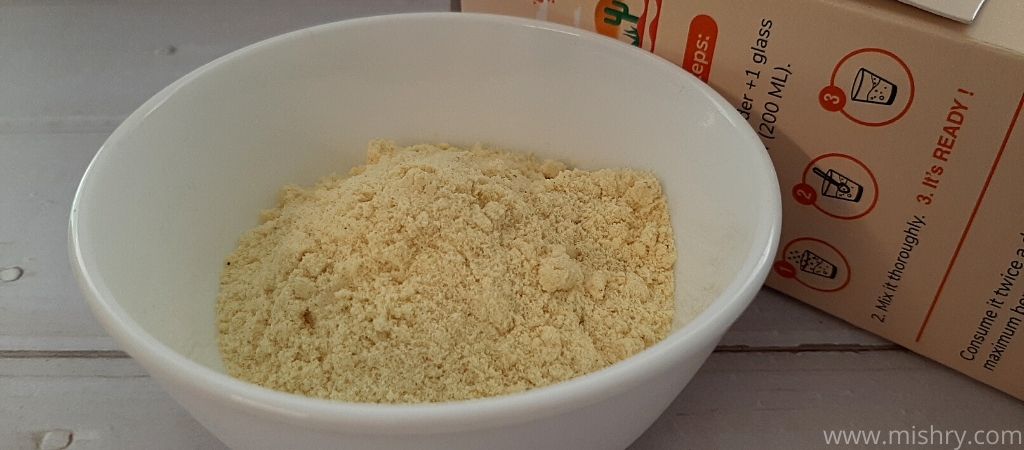 closer look at hye foods milky dunes camel milk turmeric flavour powder