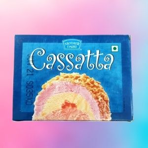 mother dairy cassata ice cream