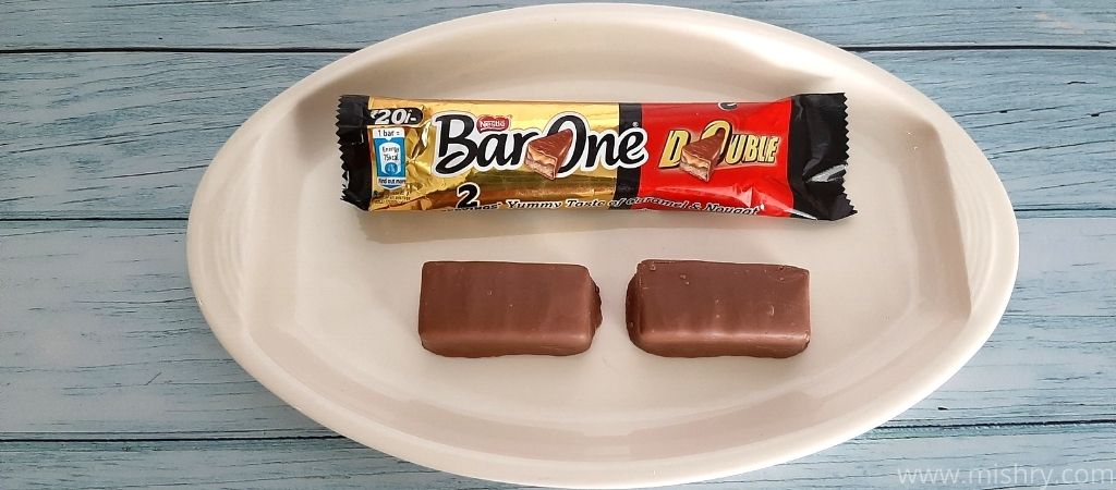 nestle bar one double contents