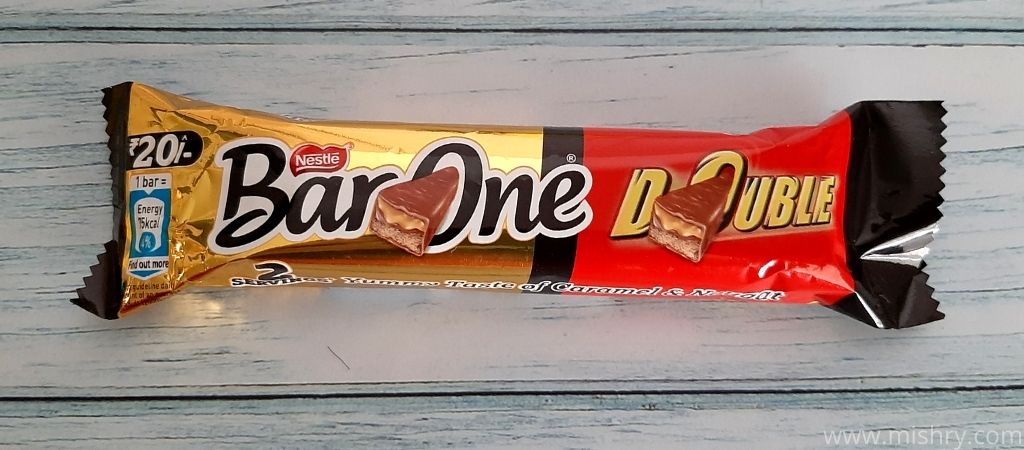 nestle bar one double packaging
