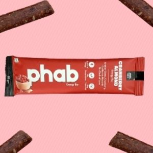 phab cranberry almond energy bar