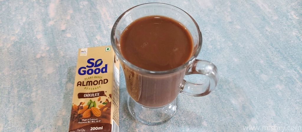 so good chocolate almond milk contents