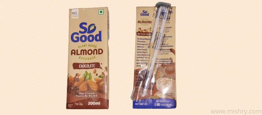 so good chocolate almond milk packaging