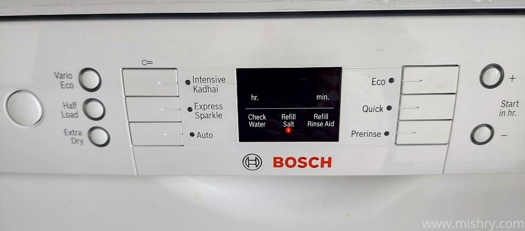 closer look at bosch dishwasher 13 place settings