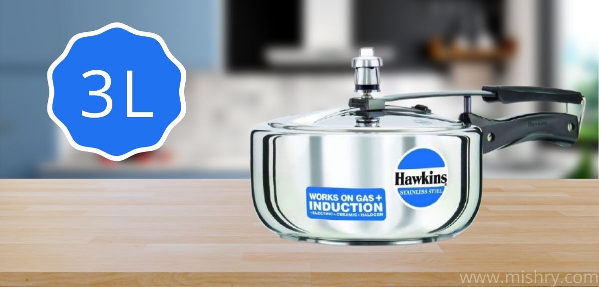 hawkins stainless steel pressure cooker 3 litre review