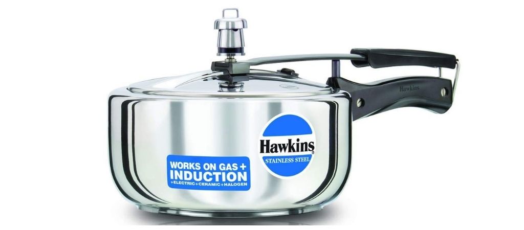 hawkins stainless steel pressure cooker 3 litre