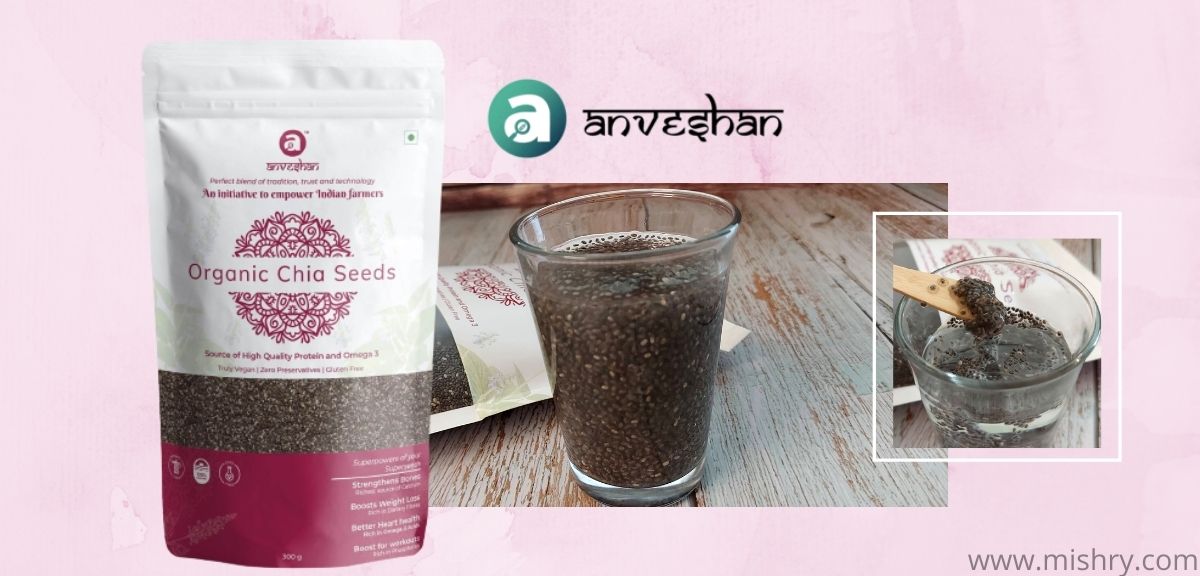 anveshan organic chia seeds review