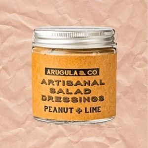 arugula and co salad dressings peanut lime