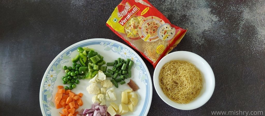 bambino unroasted vermicelli review process