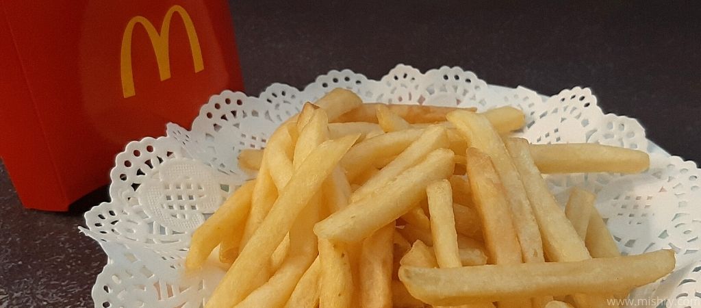 closer look at mcdonald’s fries