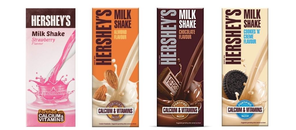 hershey’s milkshakes variants