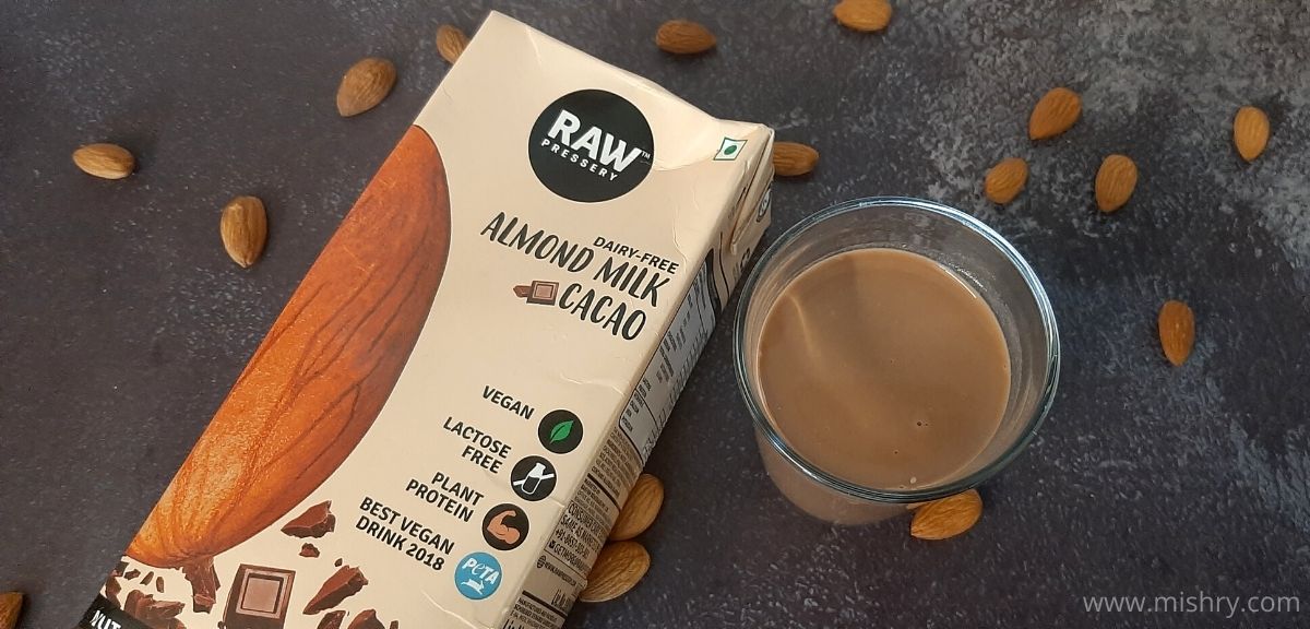 raw pressery almond milk review