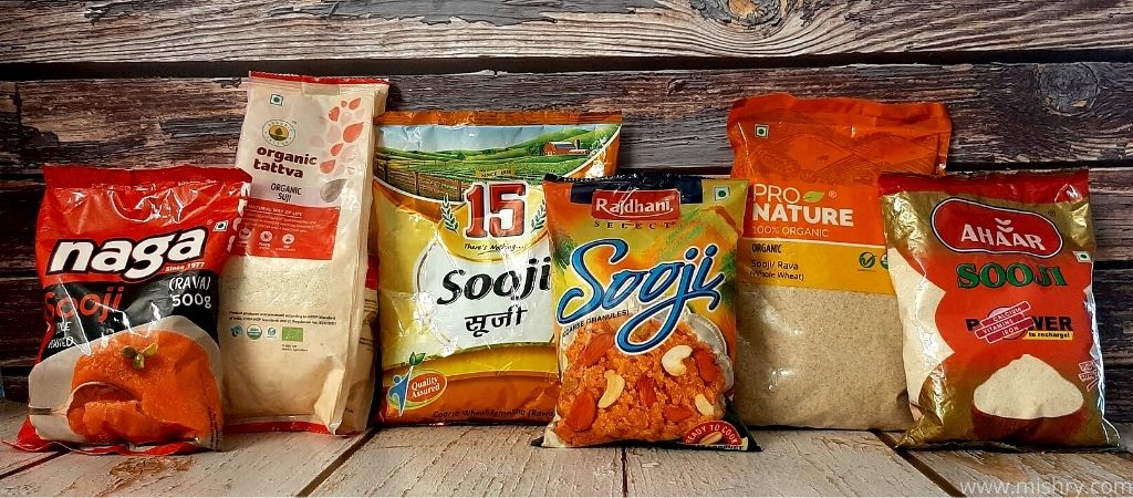 sooji brands for our review