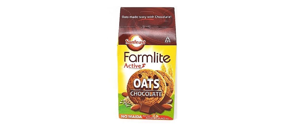 sunfeast active farmlite oats with chocolate
