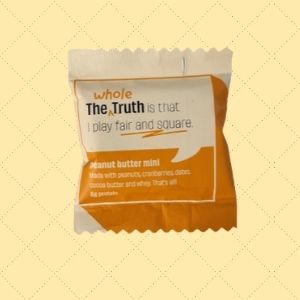 the whole truth protein bar almond butter mini