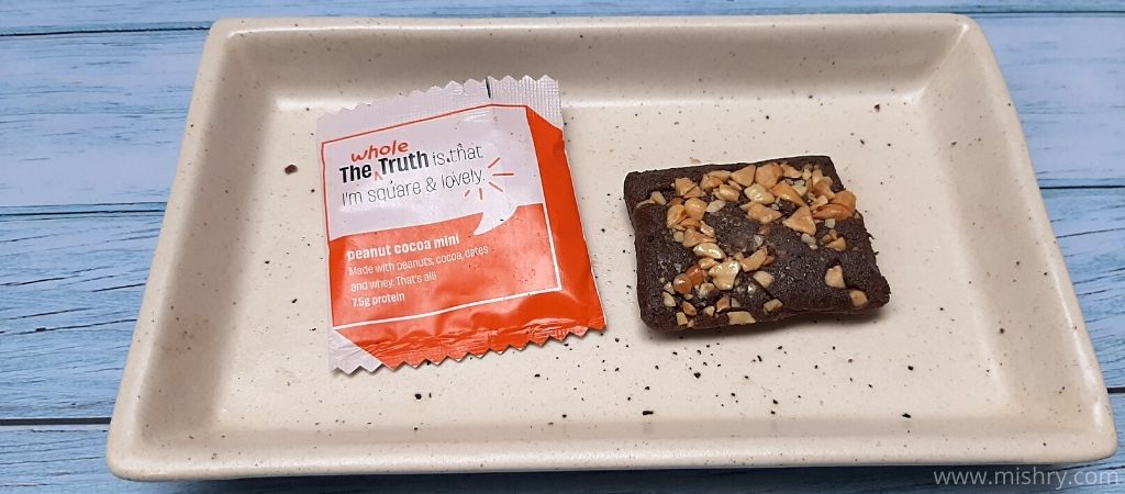 the whole truth protein bar peanut cocoa mini (2)