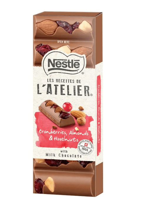 Nestlé Les Recettes De L’atelier Milk Chocolate