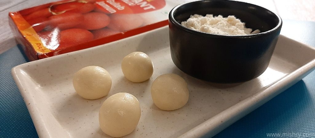 nilons gulab jamun mix dough