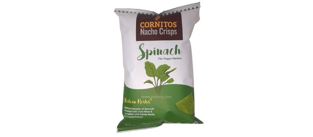 cornitos spinach veggie nachos
