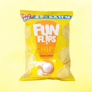 fun flips classic salted chips