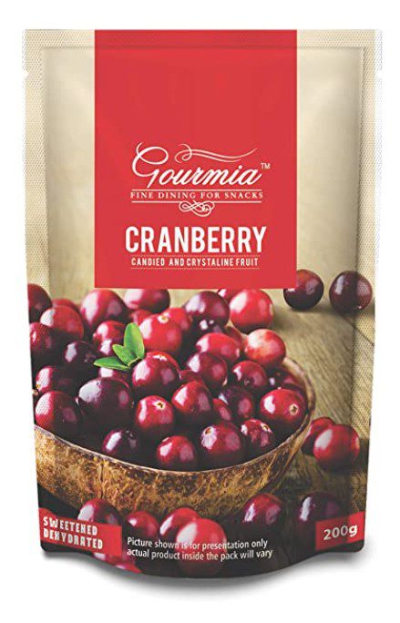 gourmia dried cranberry