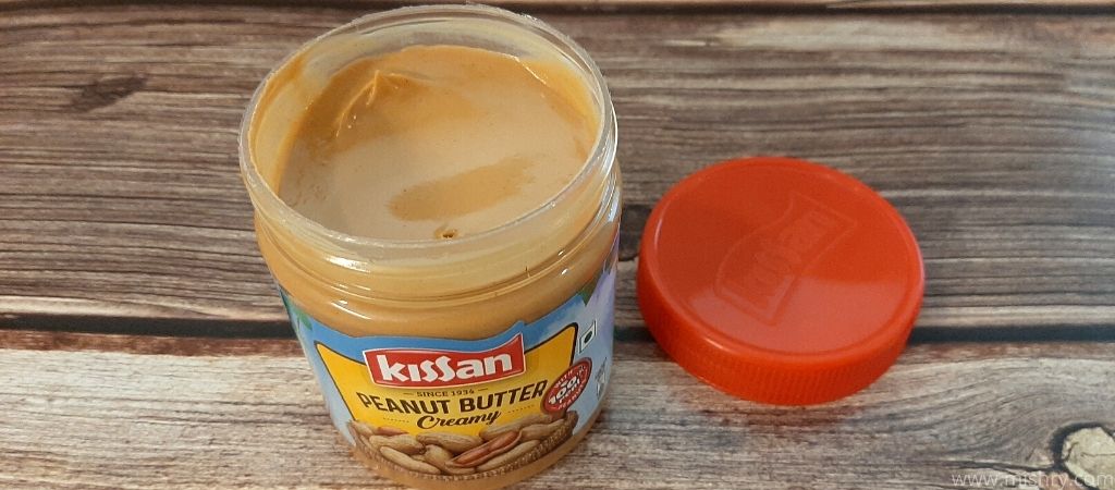 kissan peanut butter creamy from inside
