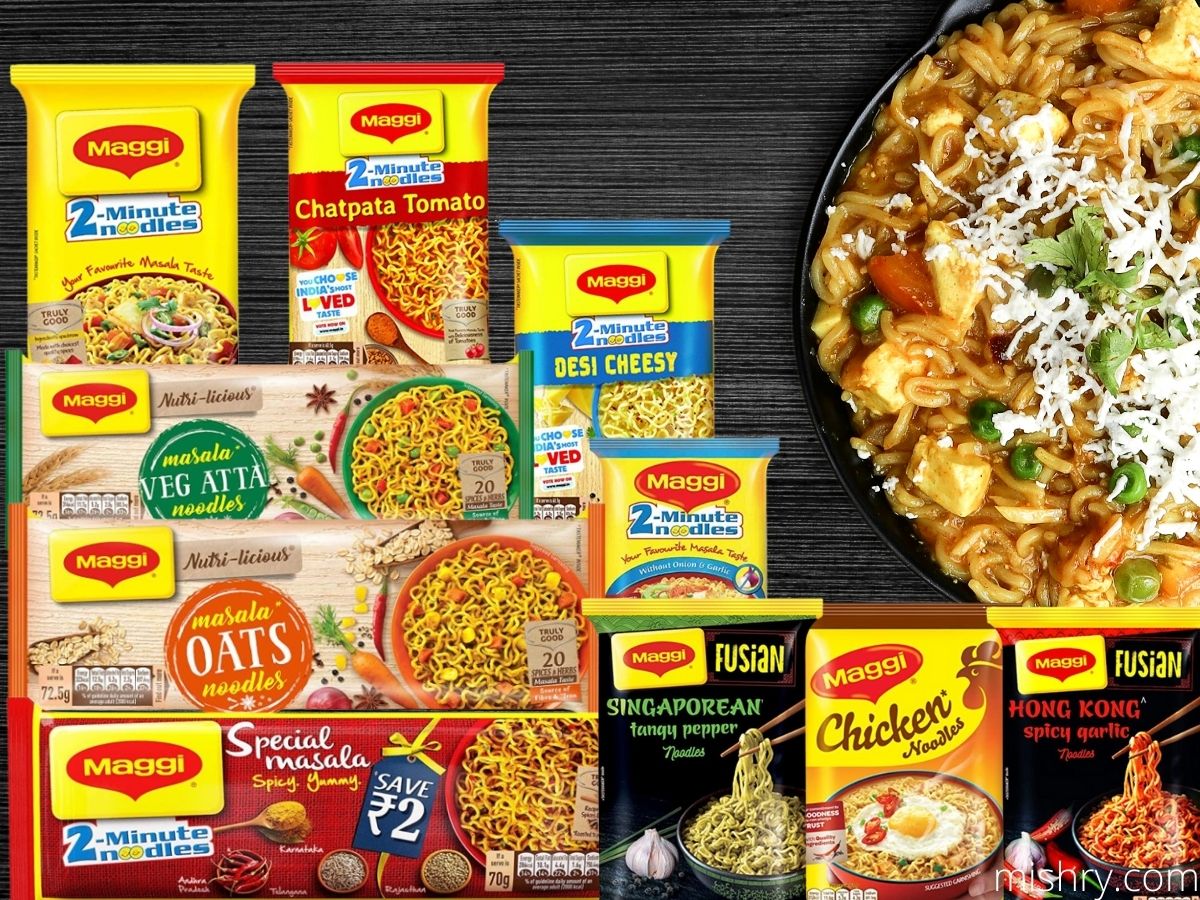 maggi noodles flavors