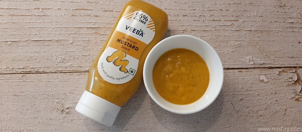 veeba mustard in a bowl