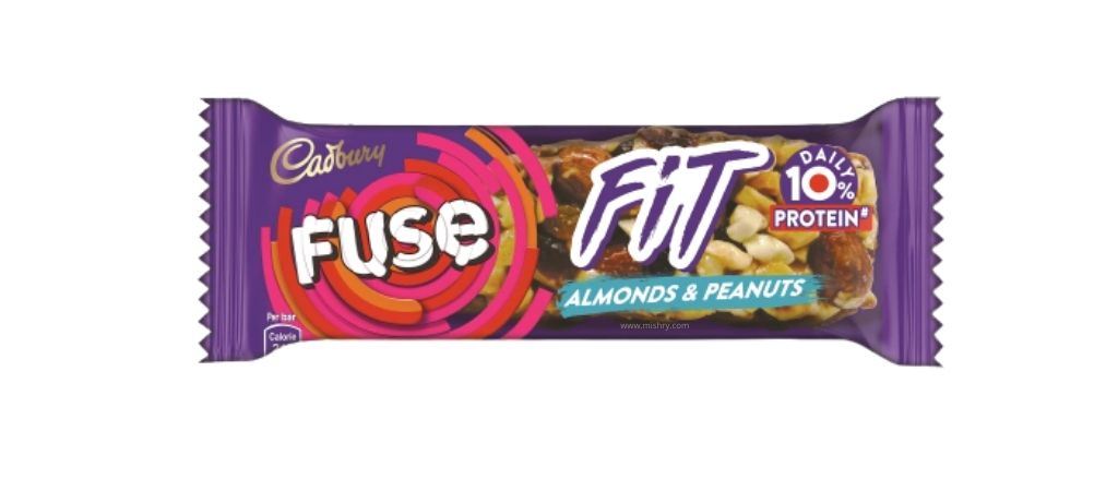 cadbury fuse fit almonds and peanuts